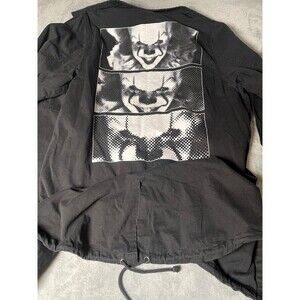 IT Chapter 2 Pennywise womens sz L blk jacket #goth #emo #grundge Retail $49.90